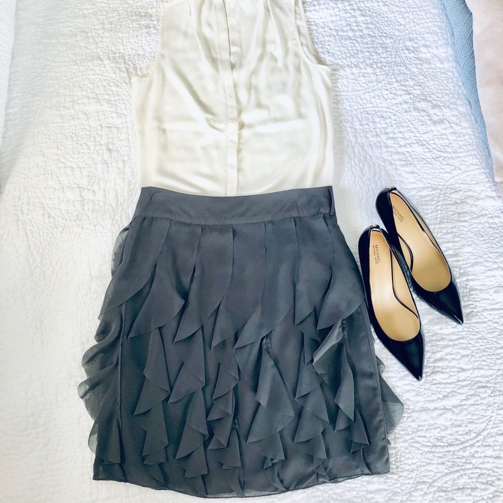 Gray Skirt